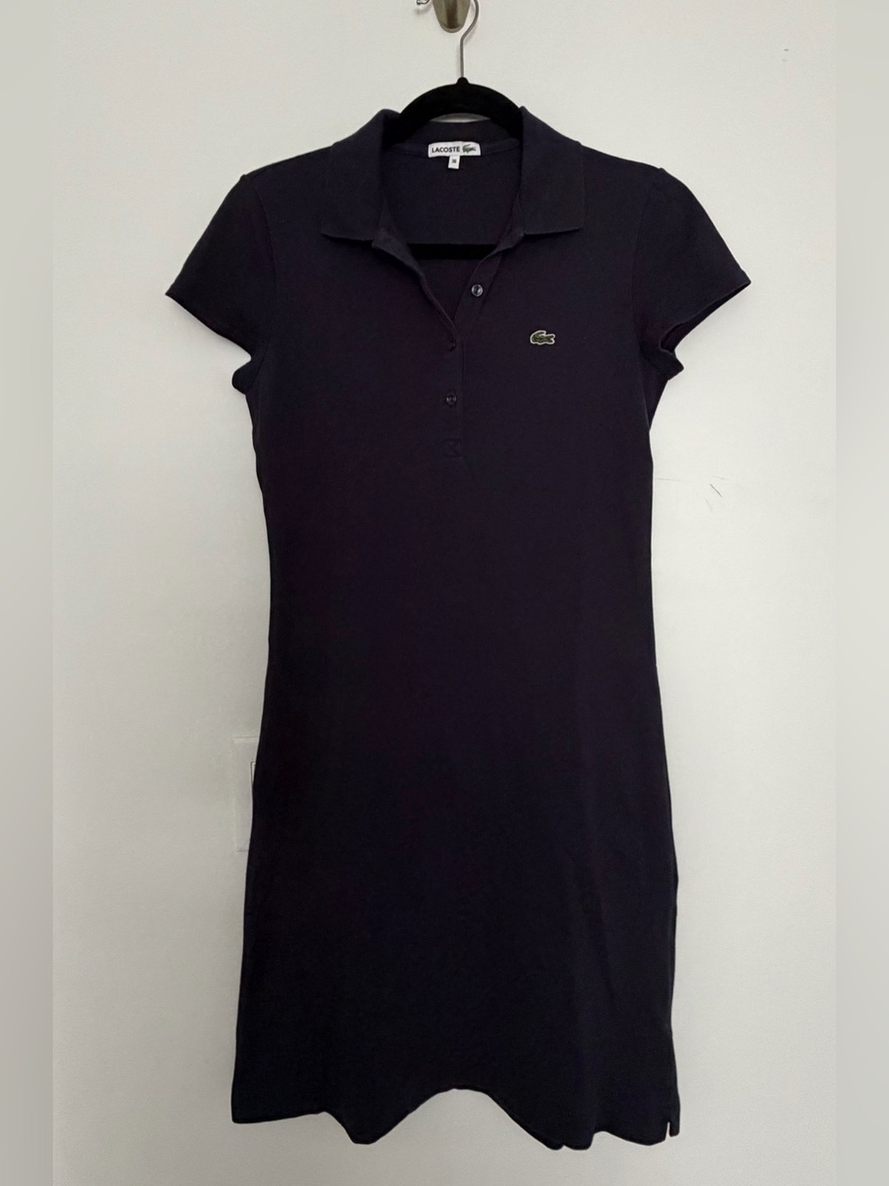 Lacoste Women's Slim Fit Stretch Mini Piqué Polo Dress